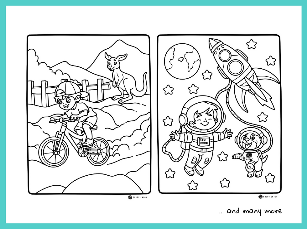Enjoy Enjoy_Coloring book_boys