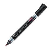 Pentel Dual Metallic Brush - Black and Metallic Red