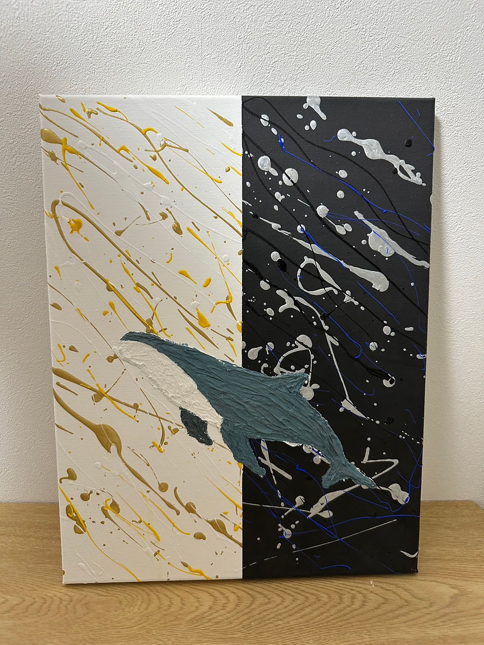 くじら、アート