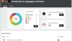 Coming soon for Moodle 4 - Ally Accessibility Toolkit!