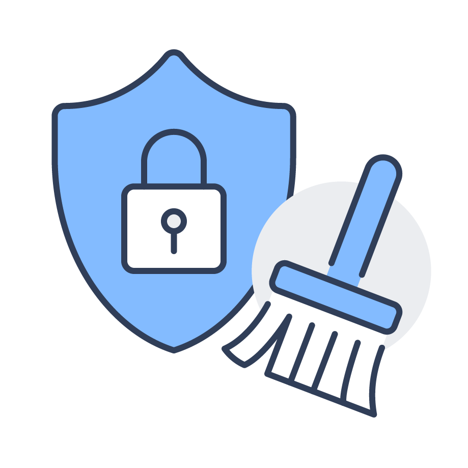 データが完全に消去されているか不安を感じているイメージ