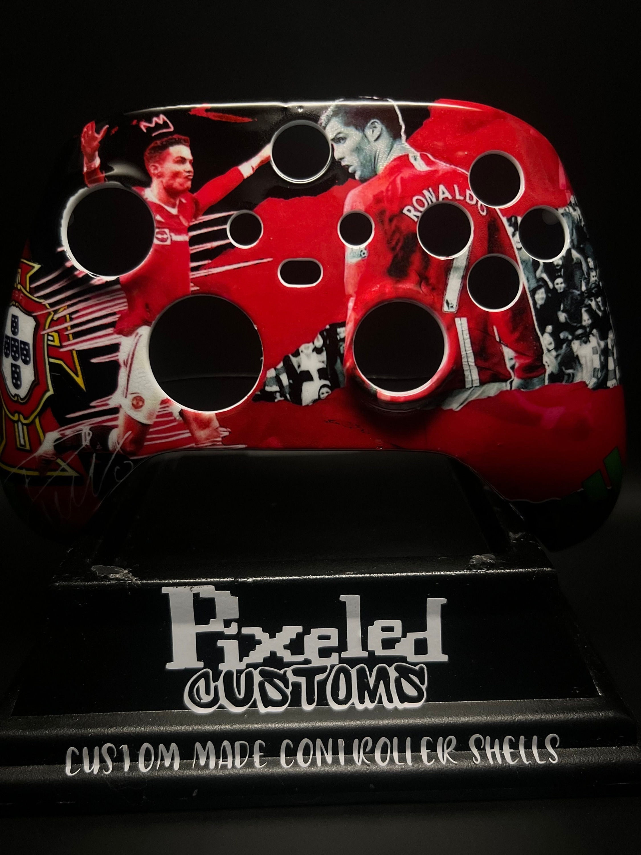 FIFA Ronaldo Custom Controller Shell for Xbox S/X Front Housing Faceplate