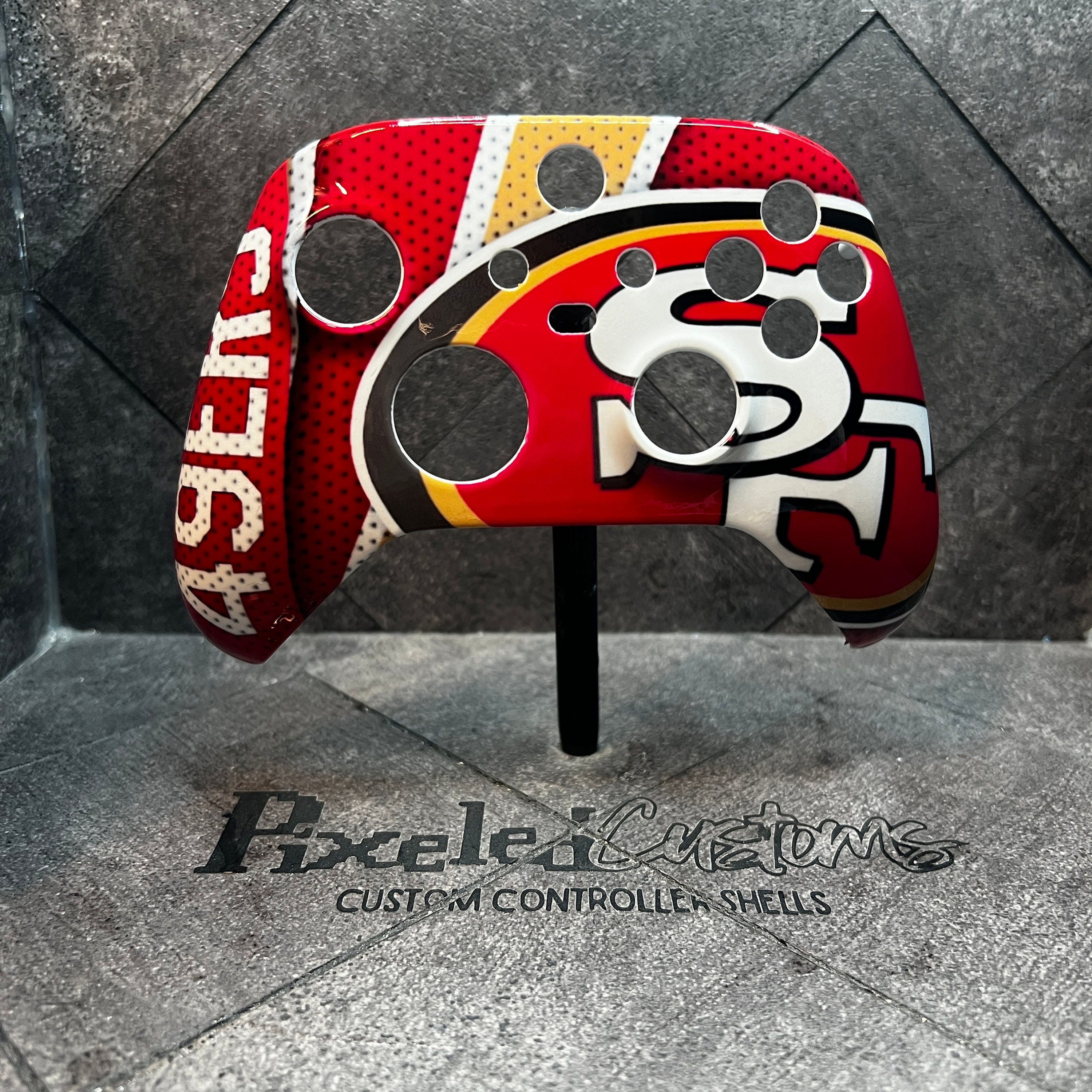 49ers NFL Controller Shell for Xbox S/X Front Housing Faceplate