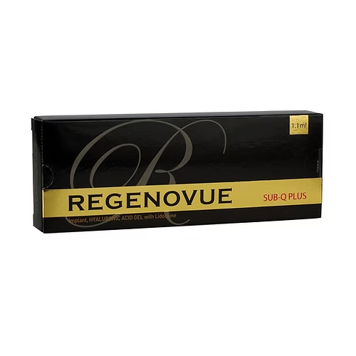 REGENOVUE SUB Q PLUS 1X1.1ML restores deep facial volume, smooths wrinkles, and delivers long-lasting, natural results with advanced HA technology.