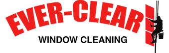 Ever clear window cleaning logo