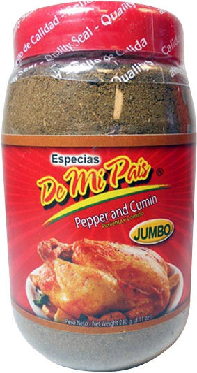 Pimienta y especias Jumbo