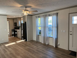 Living Area & Kitchen