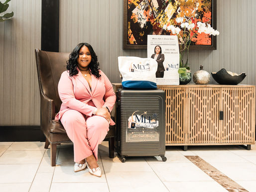 Regina Moore of Moore Life Travels during a New Orleans personal branding photography session