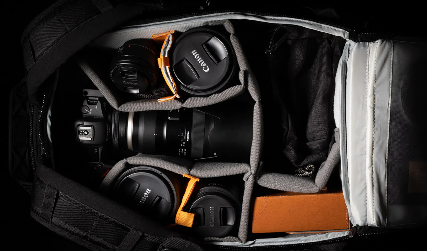 wedding photography camera backpack