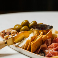 charcuterie meat and cheese board