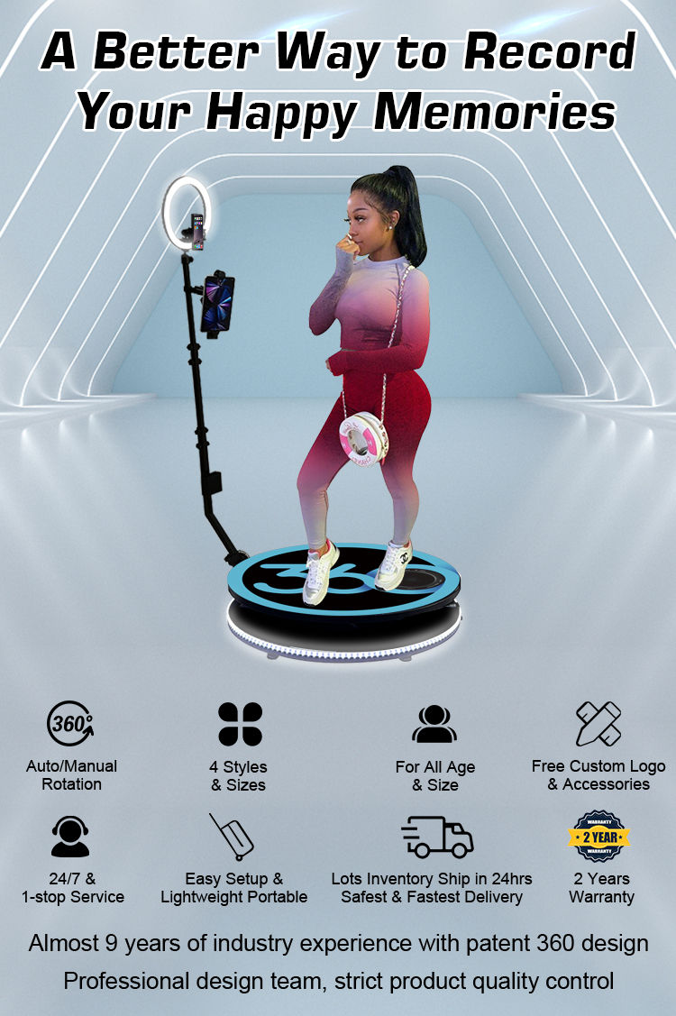 Thumbnail: 360 Spinning Photo Booth (Metal)