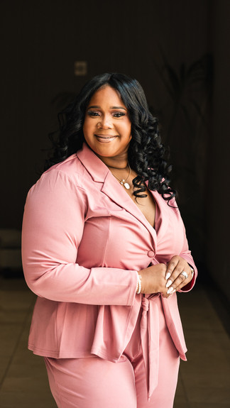 Three-quarter headshot of Regina Moore during her Moore Life Travels personal branding session in New Orleans.