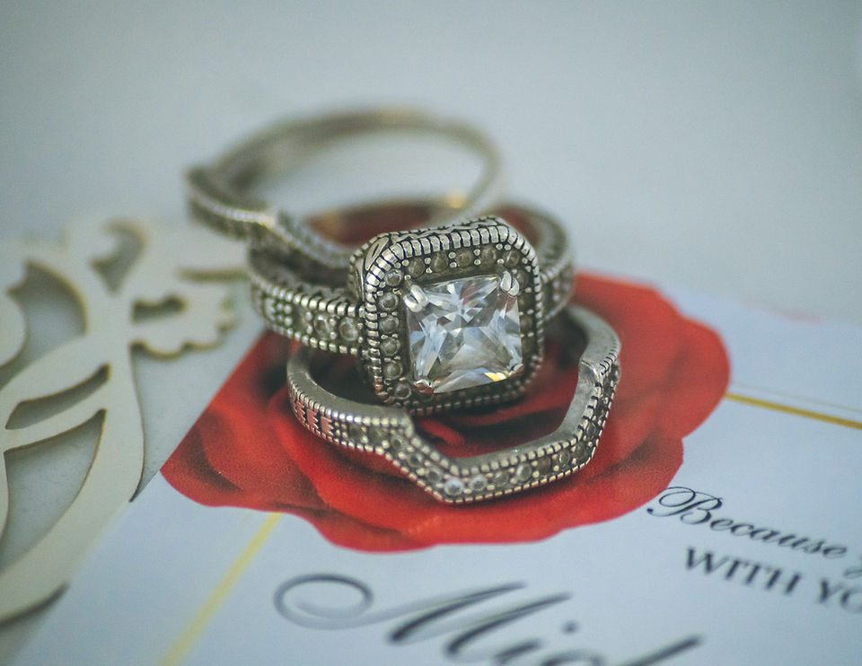 wedding ring details