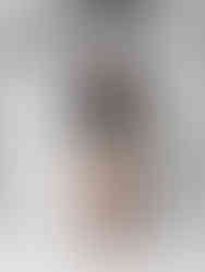 Studio shoot with white backdrop and reflections