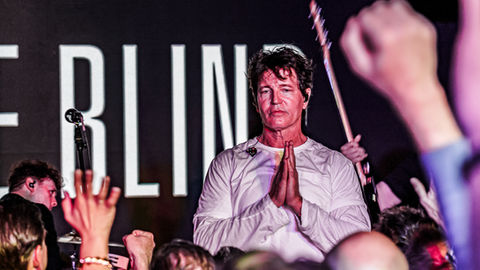 Third Eye Blind performing live at the MISI venue for a NADA networking event.