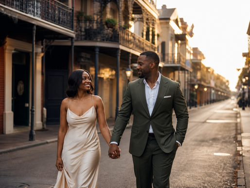 French Quarter Engagement Photos: The “No-Crowd” Route + Best Times of Day