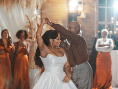 bride and father dance