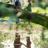 Elopement photography in New Orleans City Park with bridal portraits (1)