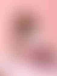 Studio portraits with bright pink color theme
