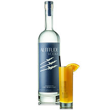 Altitude vodka alcohol bottle product photography