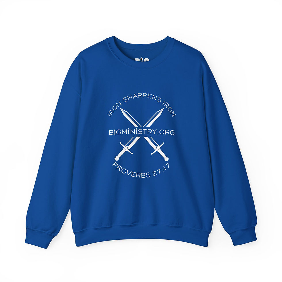 Thumbnail: Adult Crewneck Sweatshirt | Iron Sharpens Iron