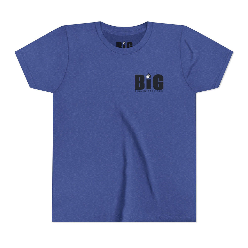 Thumbnail: Youth Short Sleeve Tee | BiG Ministry Logo