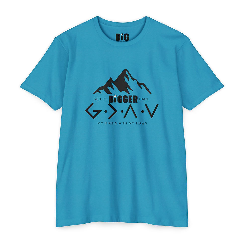 Thumbnail: Adult T-Shirt | God is BIGGER