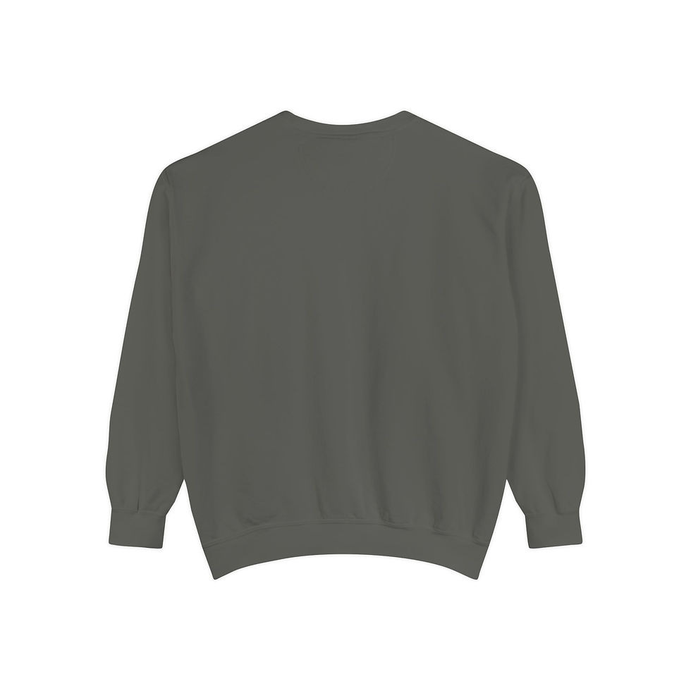Thumbnail: Adult Garment-Dyed Sweatshirt | "BiG Logo Design"