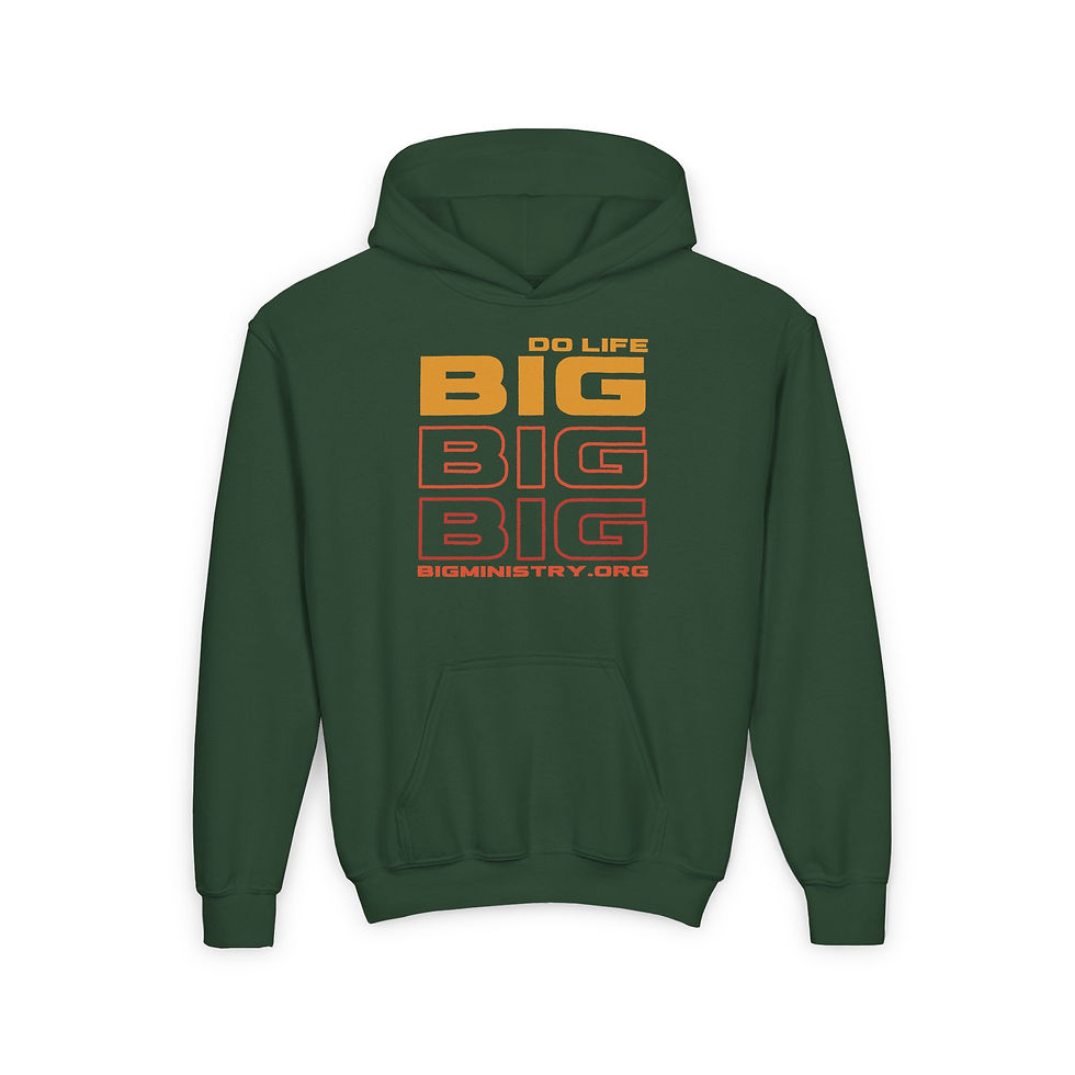 Thumbnail: Youth Hoodie | "Do Life BiG"