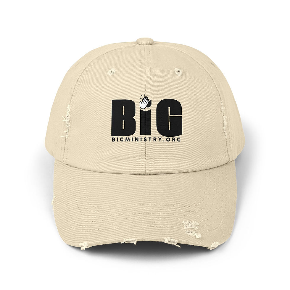 Thumbnail: Distressed Cap | BiG Ministry Logo