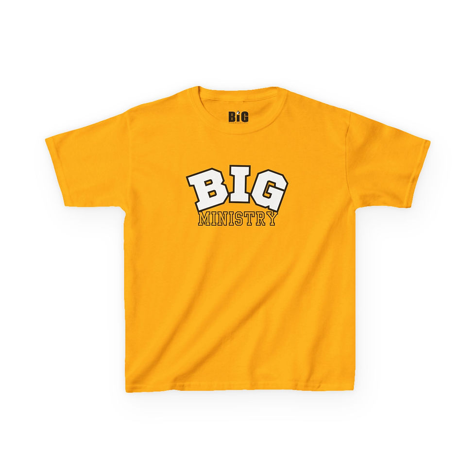 Thumbnail: Kids Cotton Tee | BiG Ministry Team Spirit