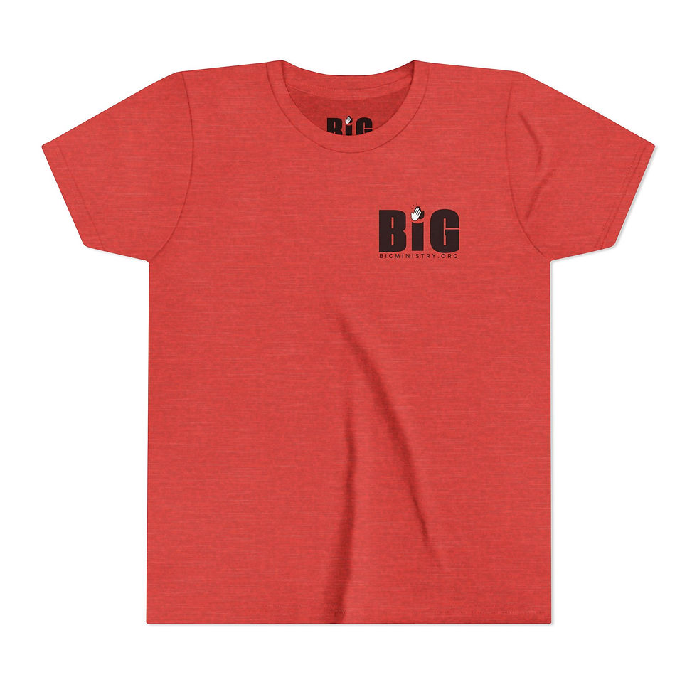 Thumbnail: Youth Short Sleeve Tee | BiG Ministry Logo