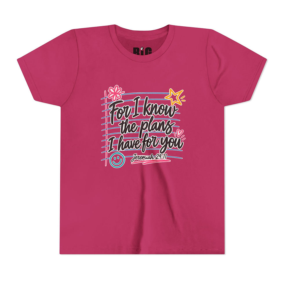 Thumbnail: Youth Short Sleeve Tee | Notebook