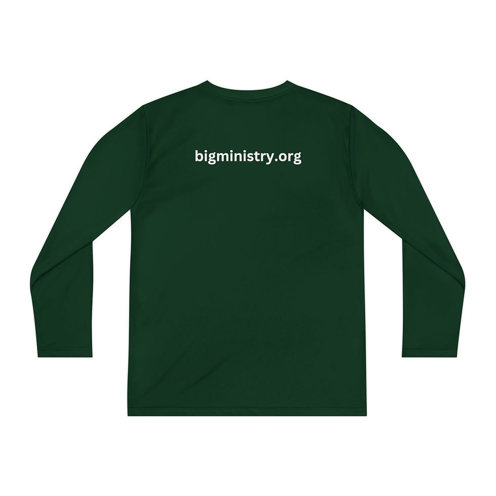 Thumbnail: Youth Long Sleeve Competitor | Future World Changer (White Letters)
