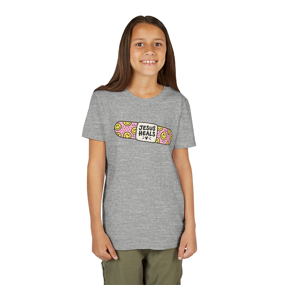 Thumbnail: Youth Short Sleeve Tee | Bandaid (Girl)