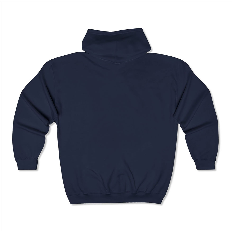 Thumbnail: Adult Full Zip Hoodie | BiG Logo (Upper Left)