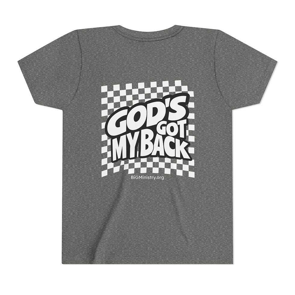 Thumbnail: Youth Short Sleeve Tee | God's Got My Back