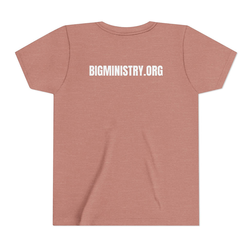 Thumbnail: Youth Short Sleeve Tee | Jeremiah 29:11 "God's Plans For You Are BiG"