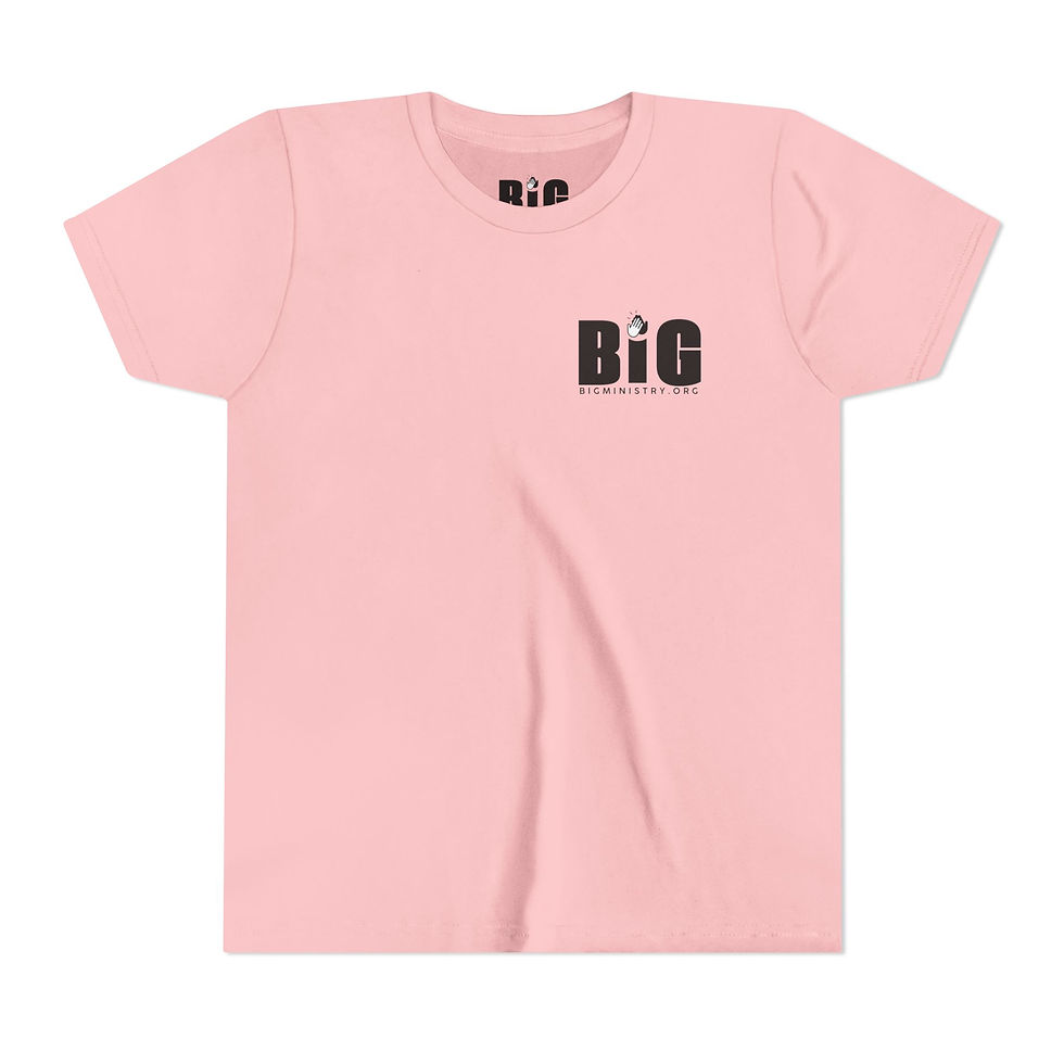 Thumbnail: Youth Short Sleeve Tee | BiG Ministry Logo