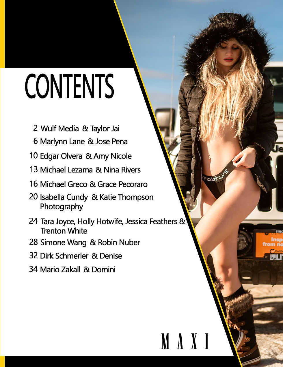 Thumbnail: Print Copy 'Maxi Boudoir Edition' Feb Issue 2