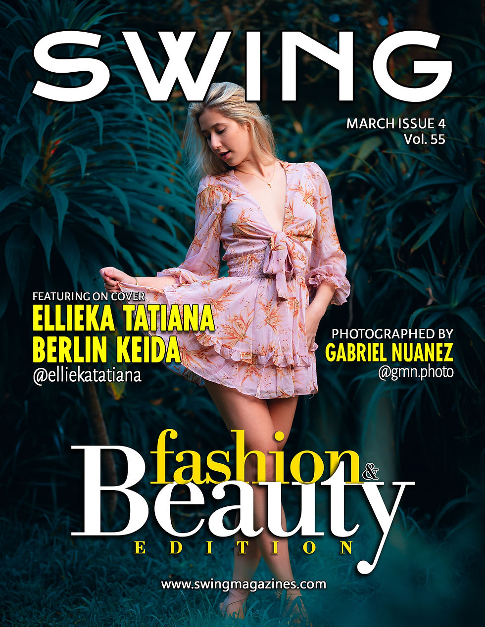 Thumbnail: Combo (Print + Digital) 'Fashion And Beauty Edition' Vol-55 Mar Issue 4