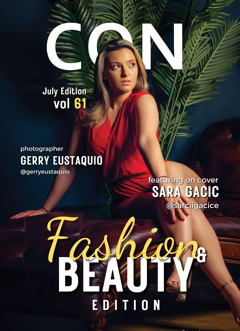 Combo(Digital+Print) 'Fashion and Beauty Edition' Issue July Vol - 61