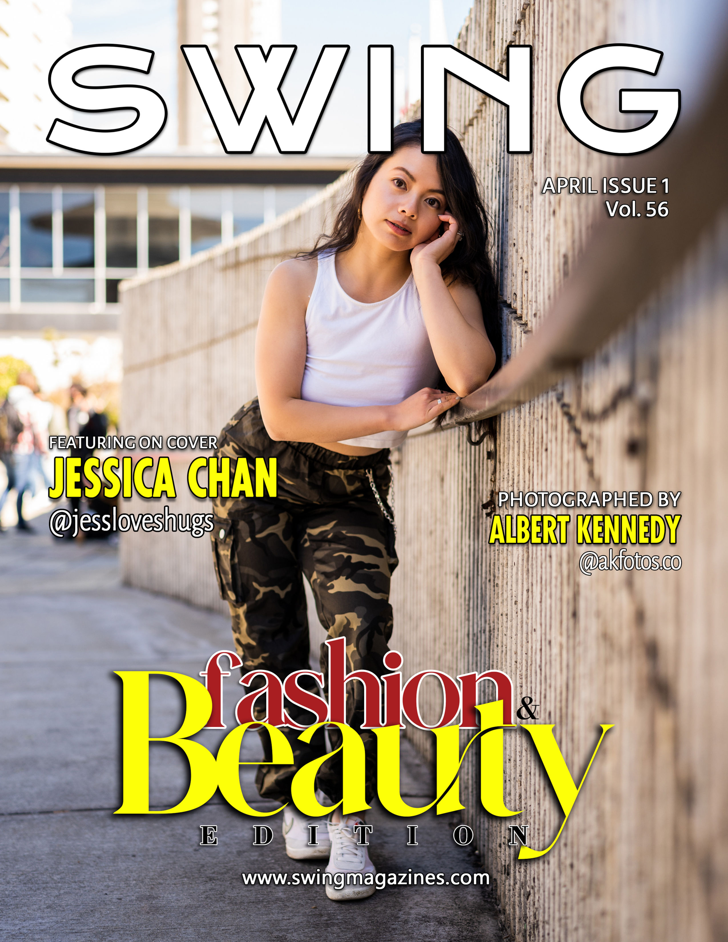 Print Copy 'Fashion And Beauty Edition' April Vol 56 Issue 1
