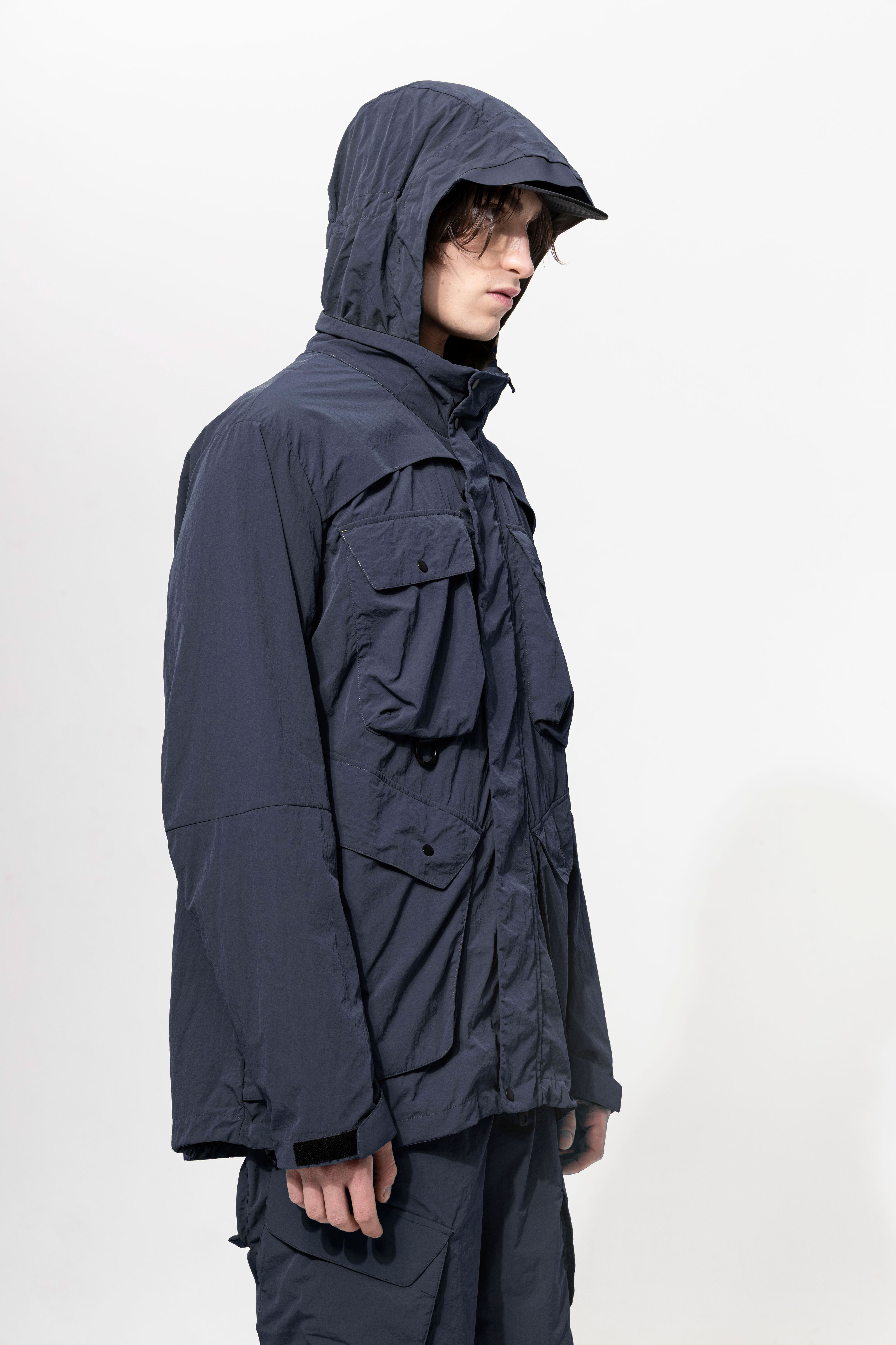 JG1_SS26_04 | MAG FUSION FLIGHT JACKET | NAVY