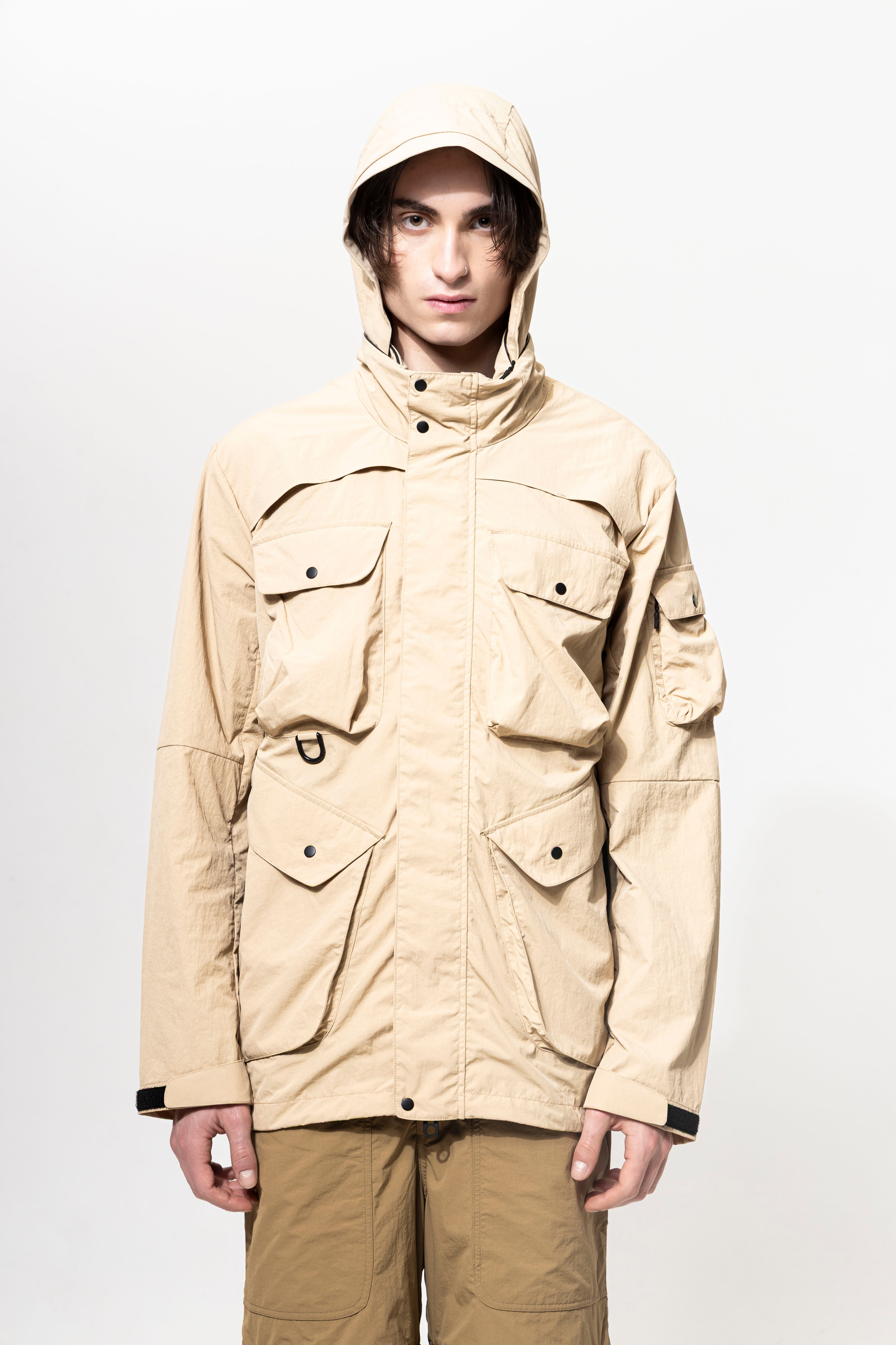 JG1_SS26_04 | MAG FUSION FLIGHT JACKET | TAN