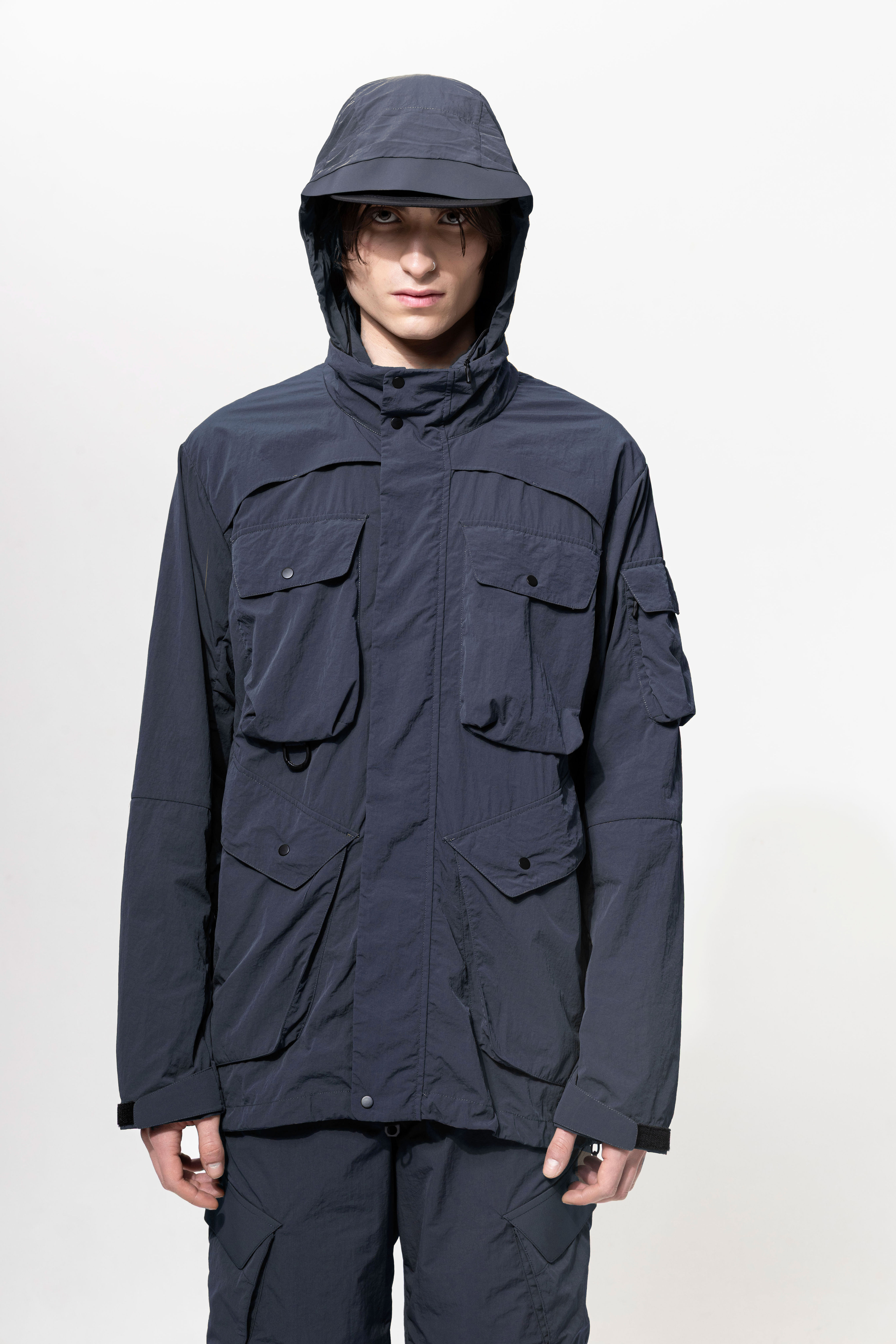 JG1_SS26_04 | MAG FUSION FLIGHT JACKET | NAVY