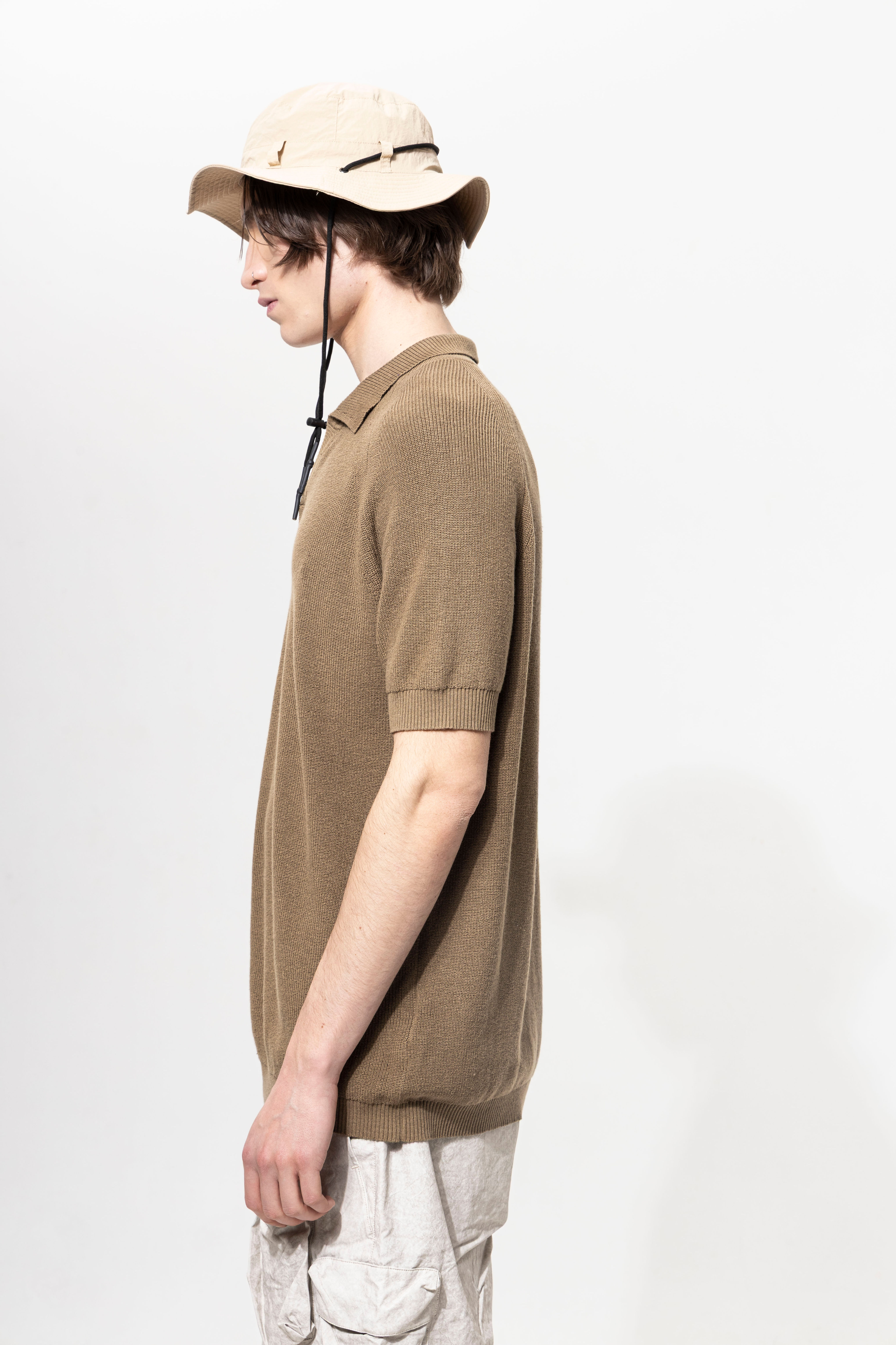 JG1_SS26_25 | 12G RAG POLO | BARK