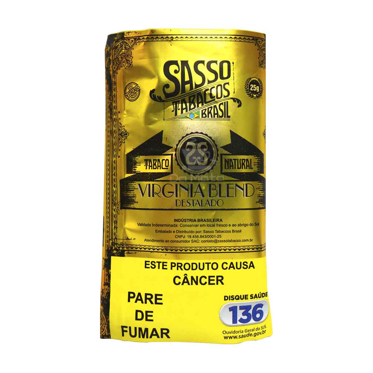 Sasso Tabaco Brasil Virginia Blend 25 g