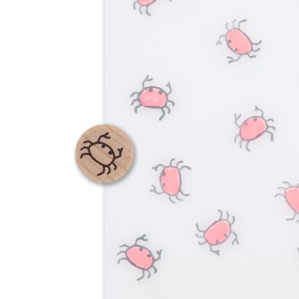 feines Stempel Krebs