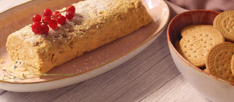 Salame de chocolate branco